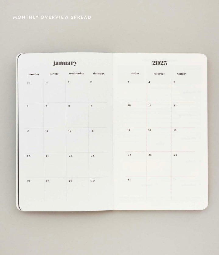 2025 Minimal Planner