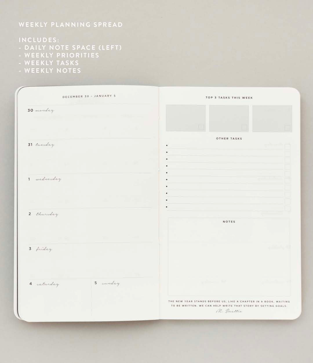2025 Minimal Planner