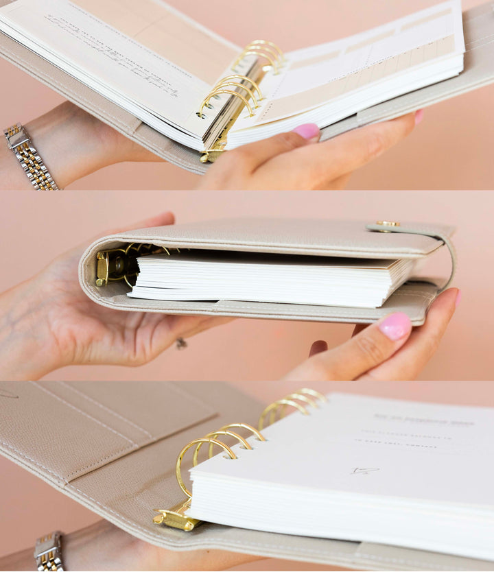 Limited Edition Vertical Weekly Ring Binder Planner Set