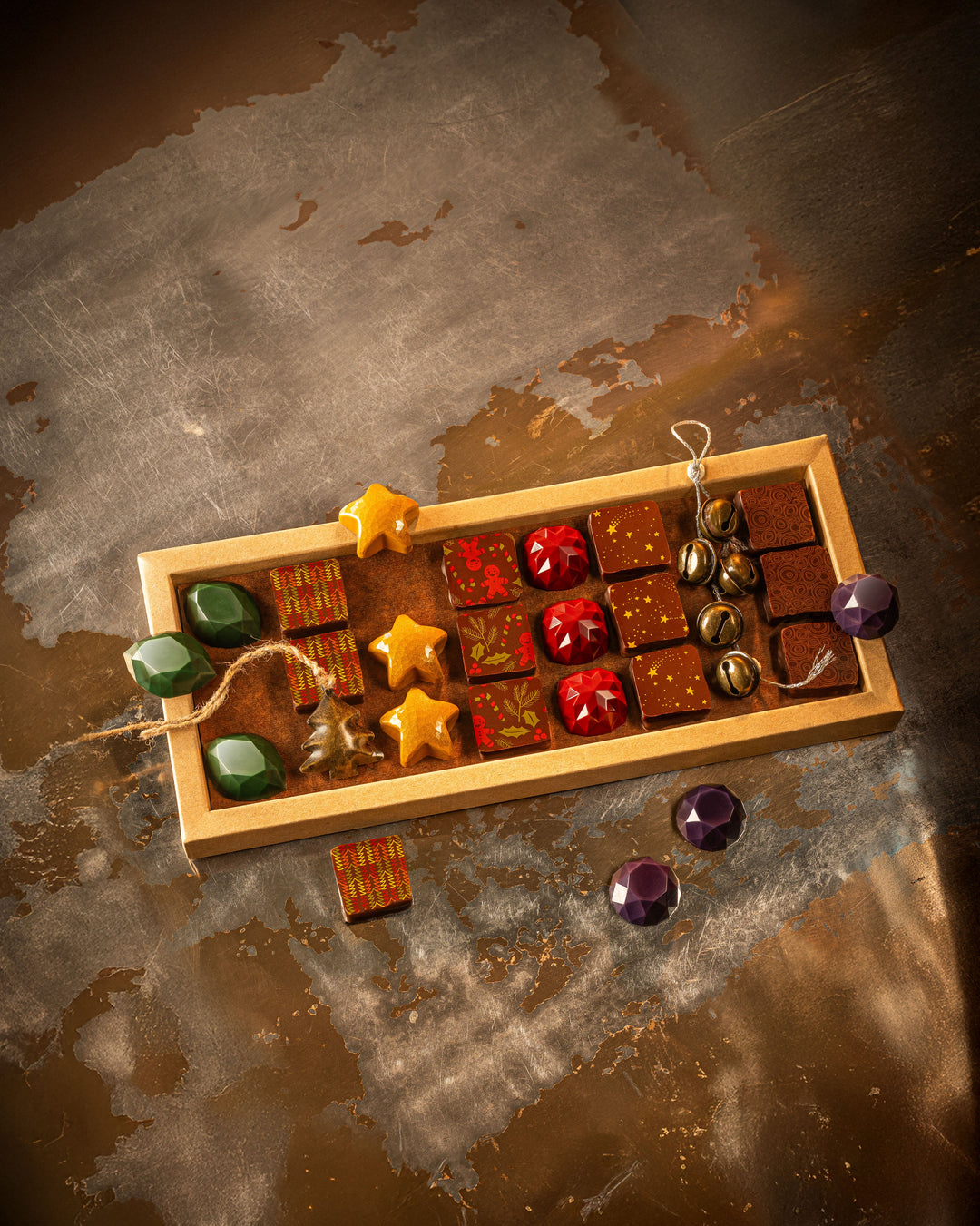 Christmas Box with 24 Pralines