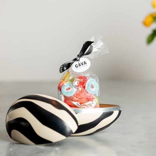 Easter Chic Tin Egg - Zoe