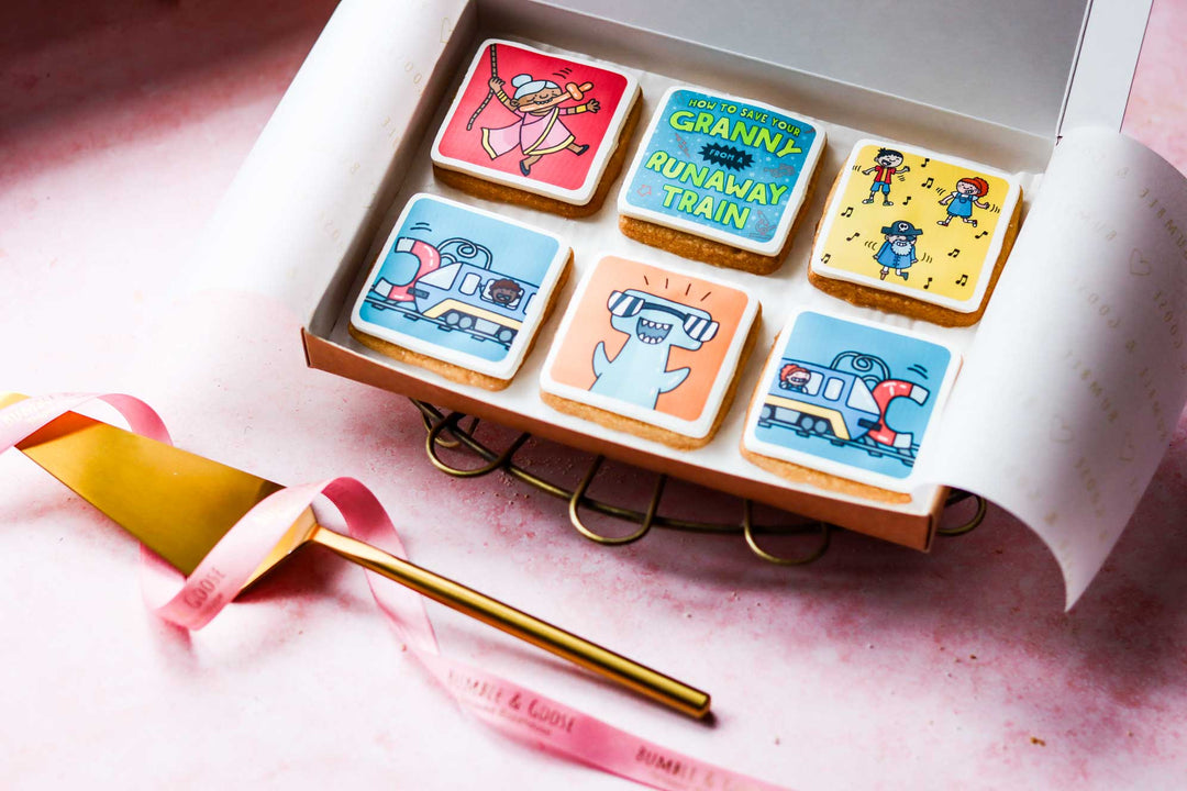 Delightful Personalised Biscuit Box