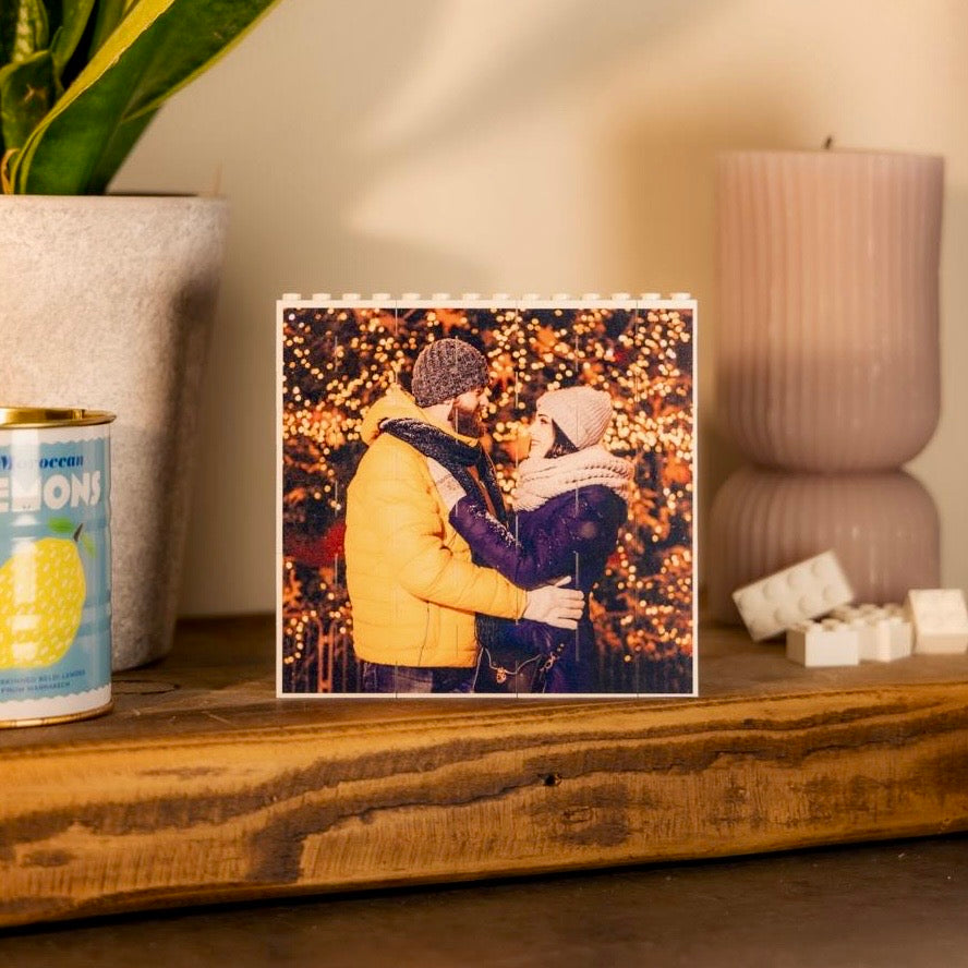Personalised LEGO Brick Photo Block