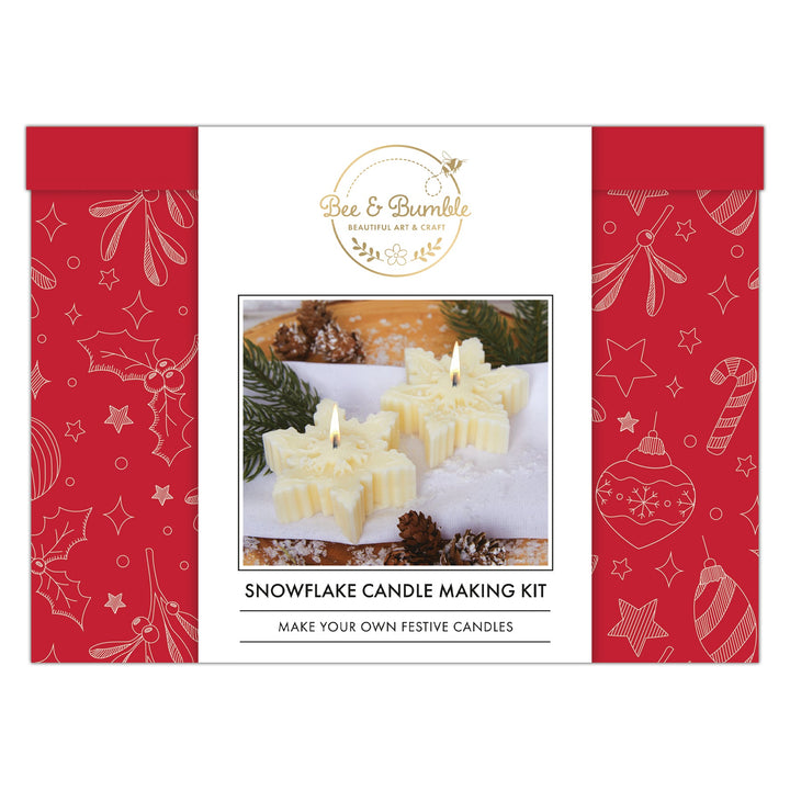 Bumble Snowflake Candle Making Kit