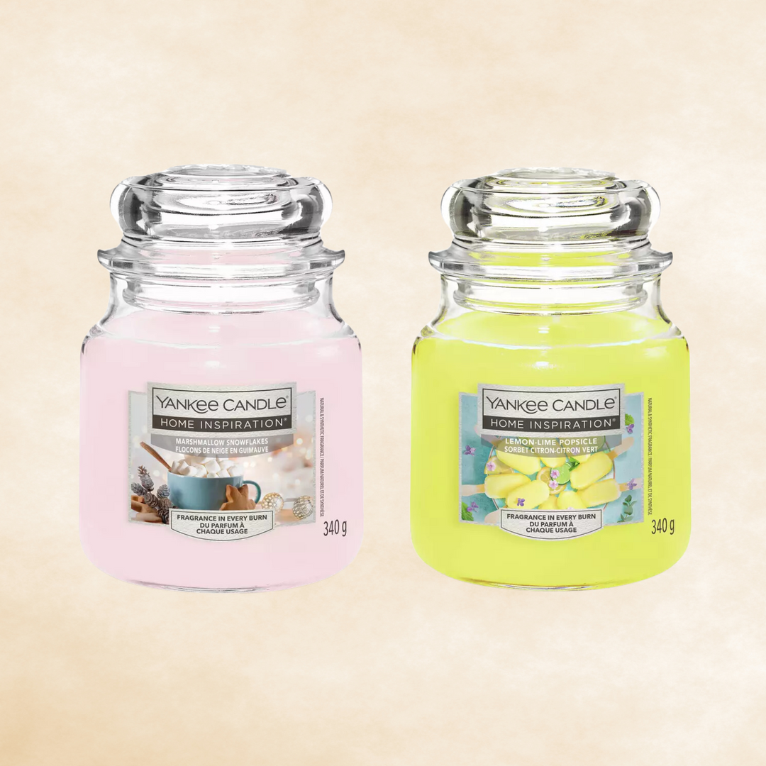 Yankee Candle Bundle Lemon Popsicle / Marshmallow Snowflakes