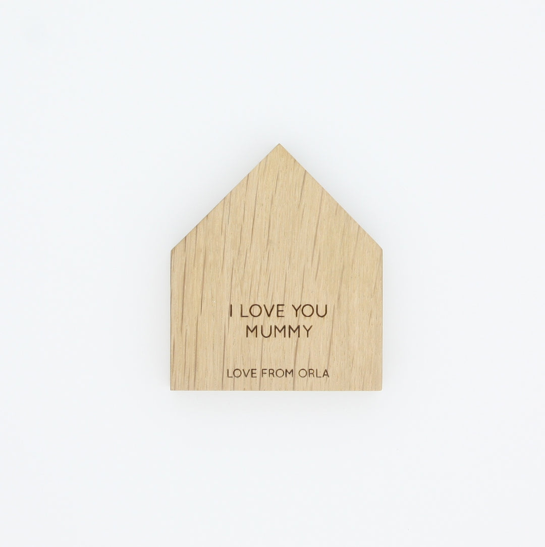 Rustic Oak Photo Display