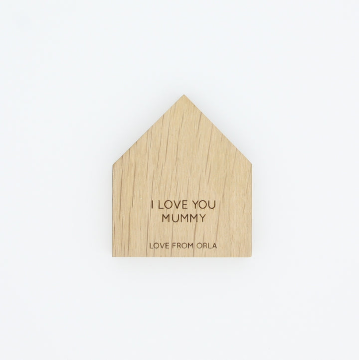 Rustic Oak Photo Display