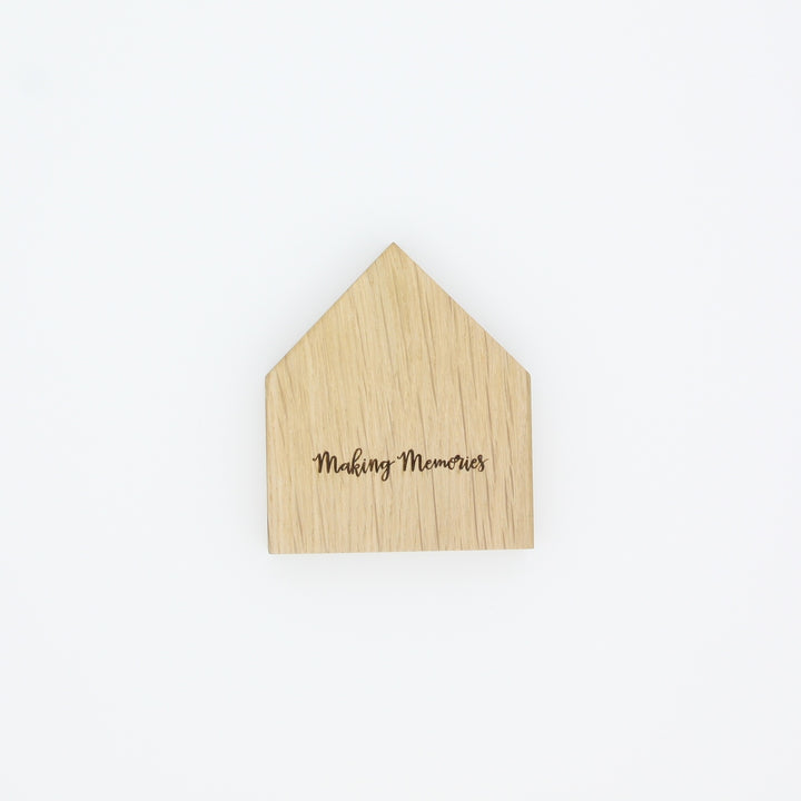 Rustic Oak Photo Display
