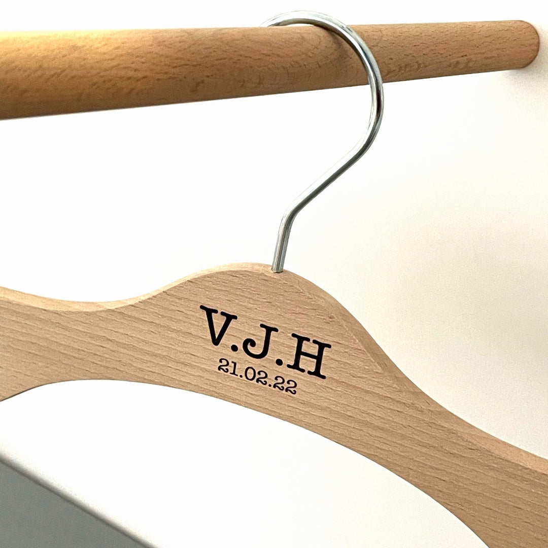 Personalised Wooden Children's Clothes Hanger