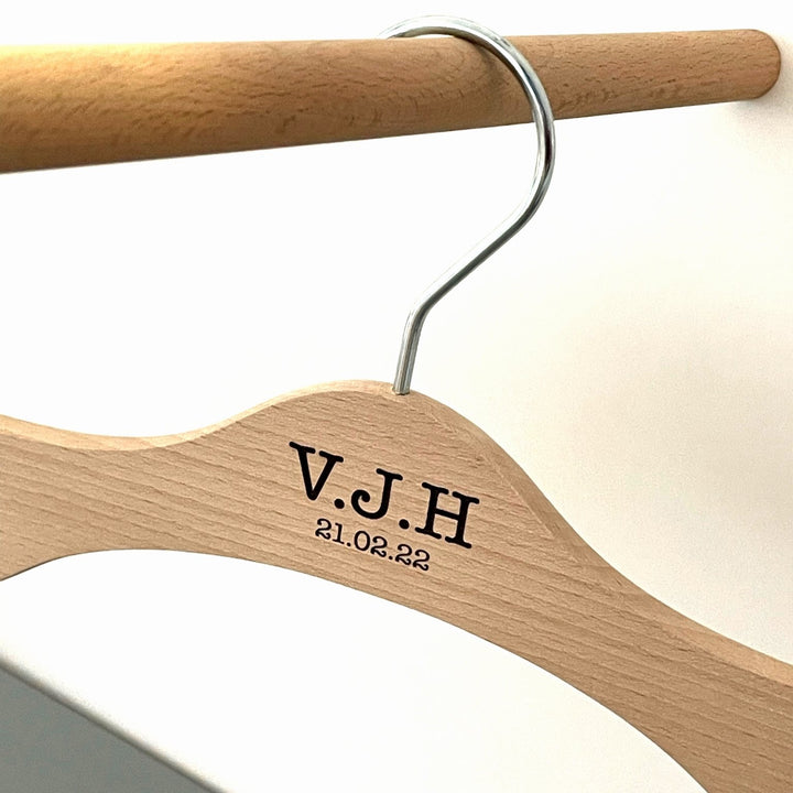 Personalised Wooden Children's Clothes Hanger