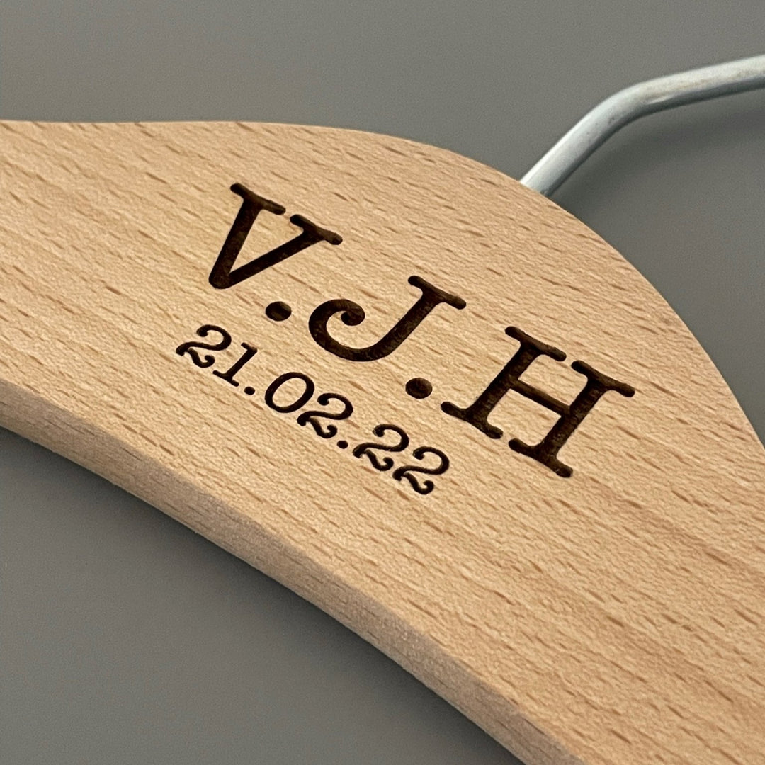 Personalised Wooden Children's Clothes Hanger