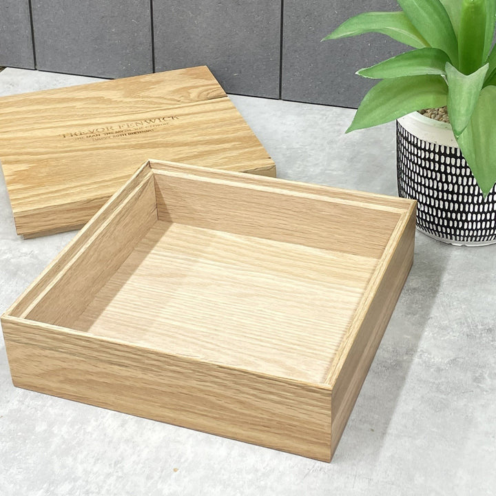 Solid Oak Personalised Memory Box