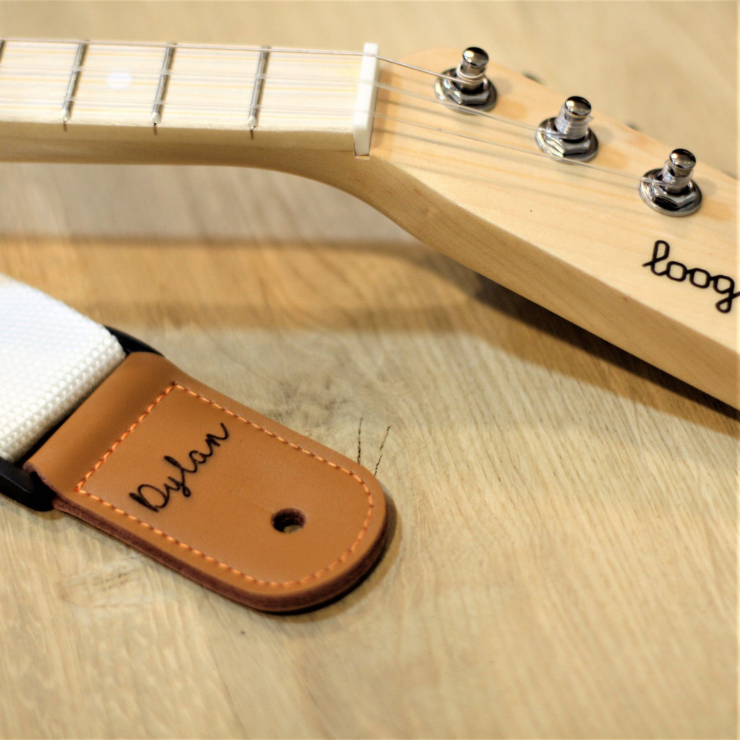 Personalised Leather Guitar Strap