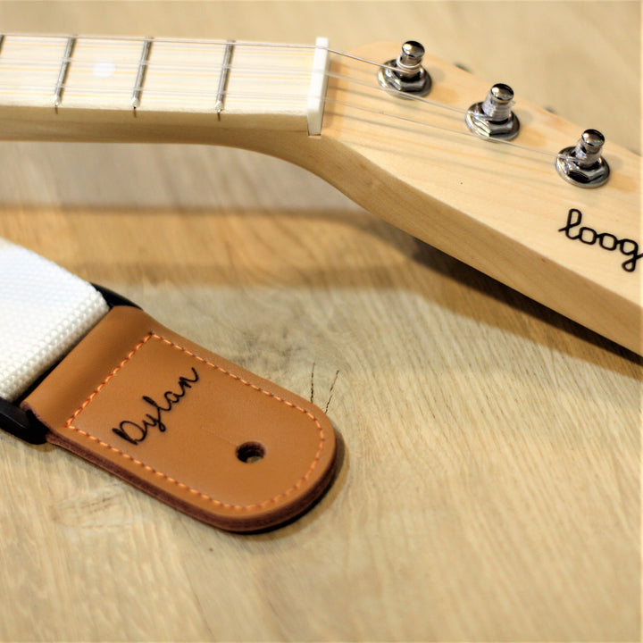 Personalised Leather Guitar Strap
