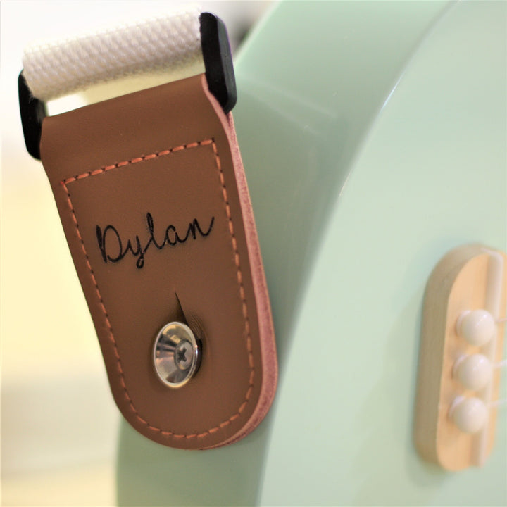 Personalised Leather Guitar Strap