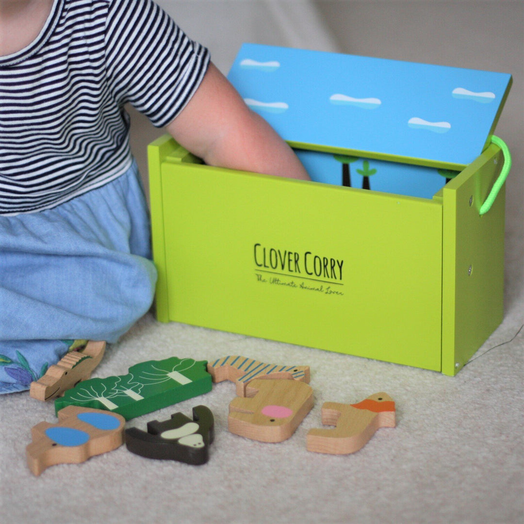 Wild Adventures Wooden Safari Set