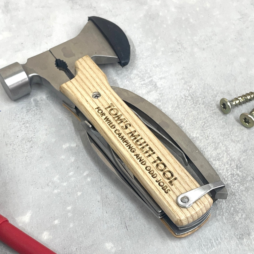 Personalised 9-in-1 Axe Multi Tool