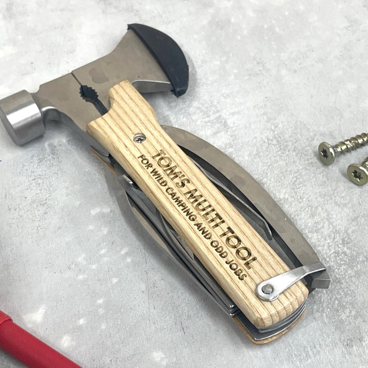 Personalised 9-in-1 Axe Multi Tool