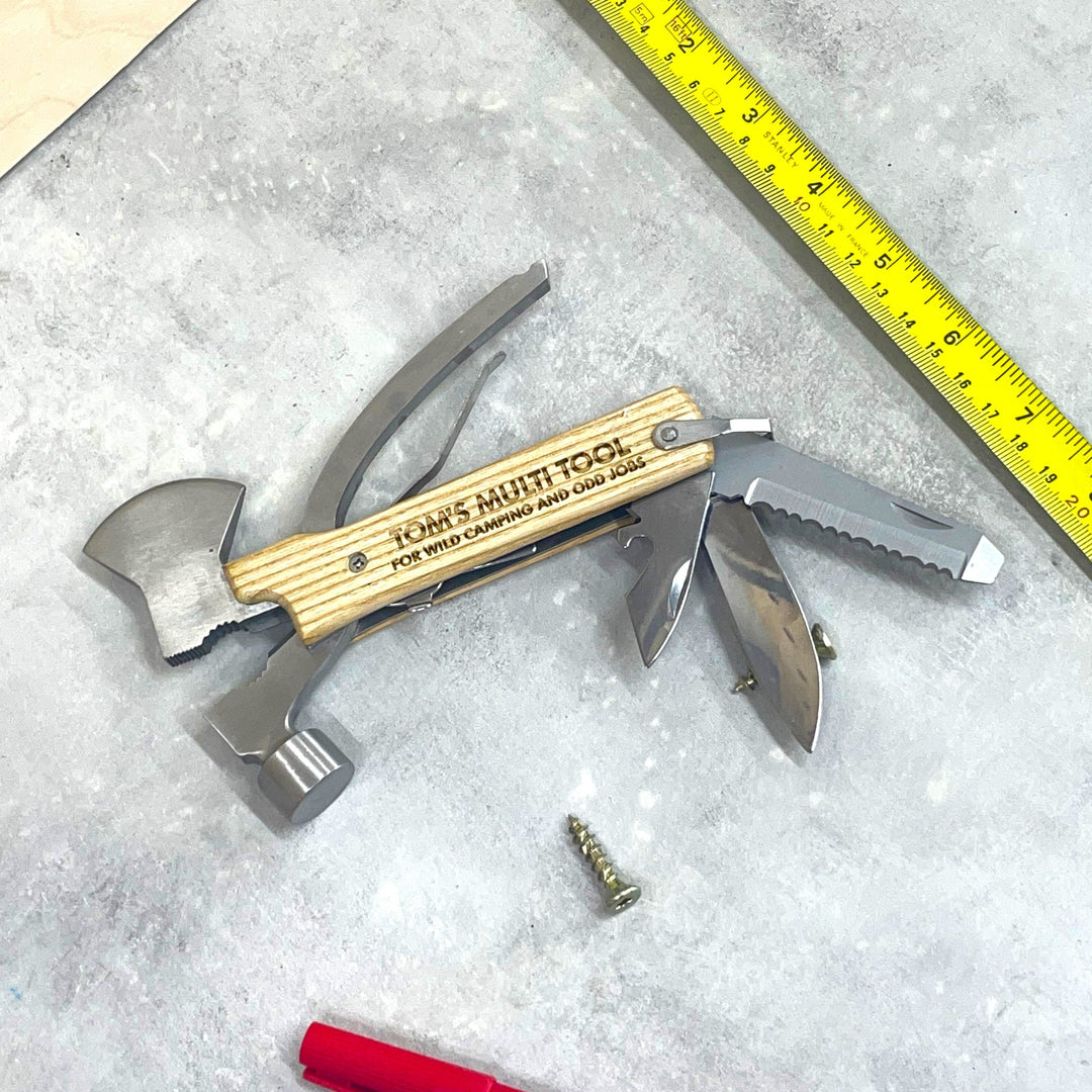 Personalised 9-in-1 Axe Multi Tool
