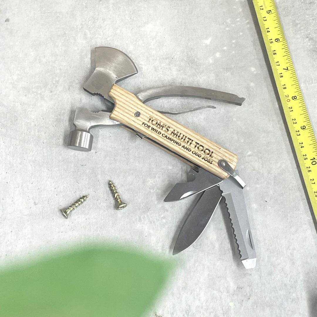 Personalised 9-in-1 Axe Multi Tool
