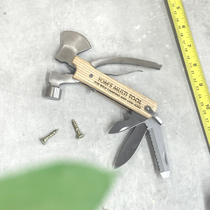 Personalised 9-in-1 Axe Multi Tool