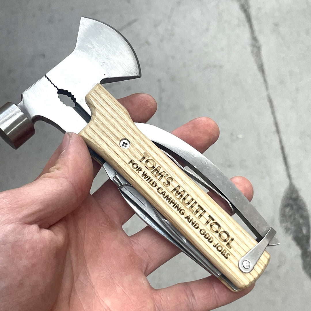 Personalised 9-in-1 Axe Multi Tool