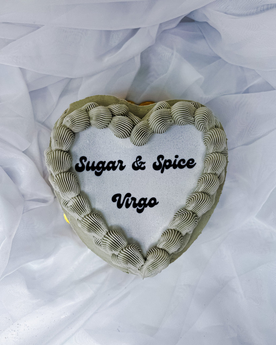 Heart Shaped Burn Away Cake