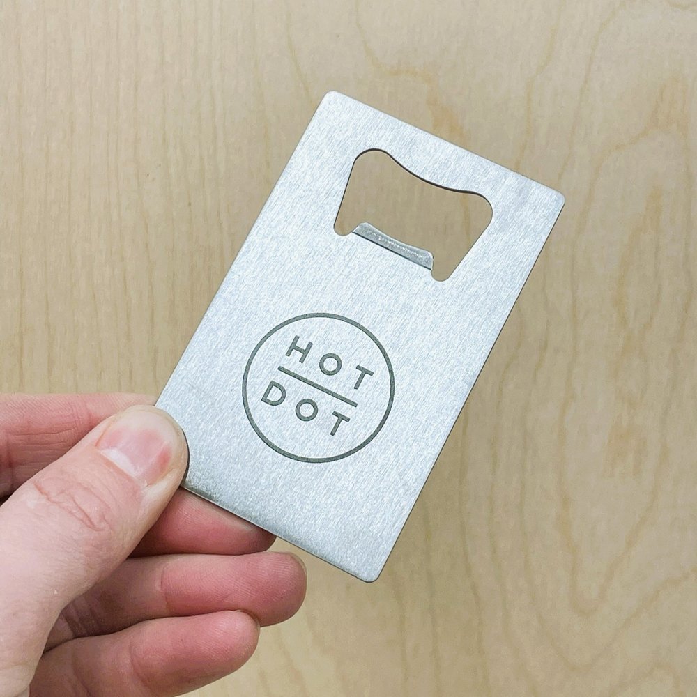 Sleek Personalised Bottle Opener