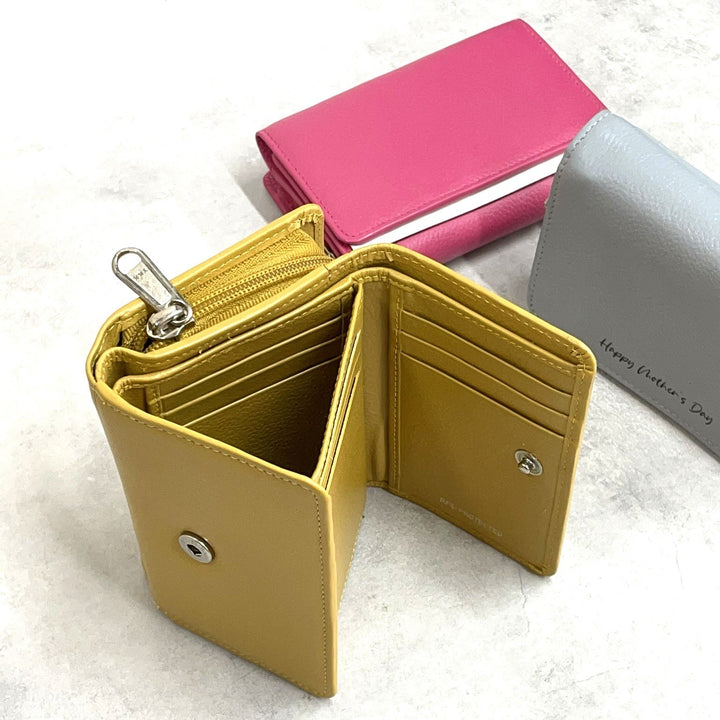 Personalised Leather Ladies Mini Purse