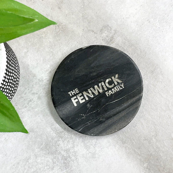 Refined Marble Coasters