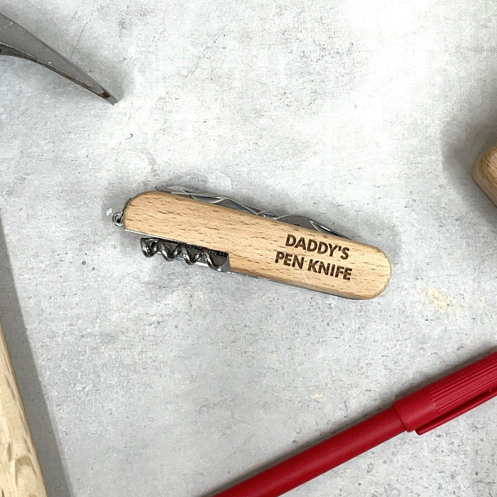 Personalised Pen Knife Multi-Tool