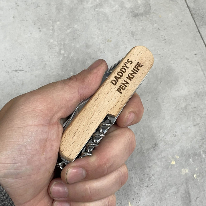 Personalised Pen Knife Multi-Tool