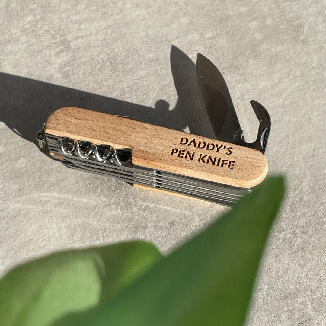 Personalised Pen Knife Multi-Tool
