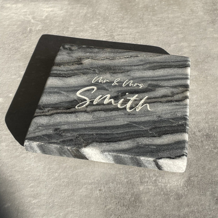Refined Marble Coasters