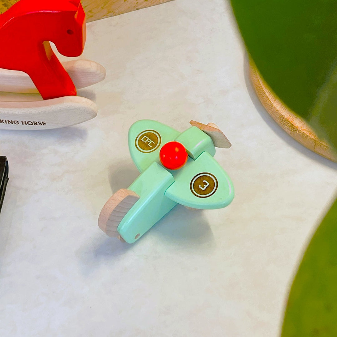 Personalised Wooden Toy Aeroplane