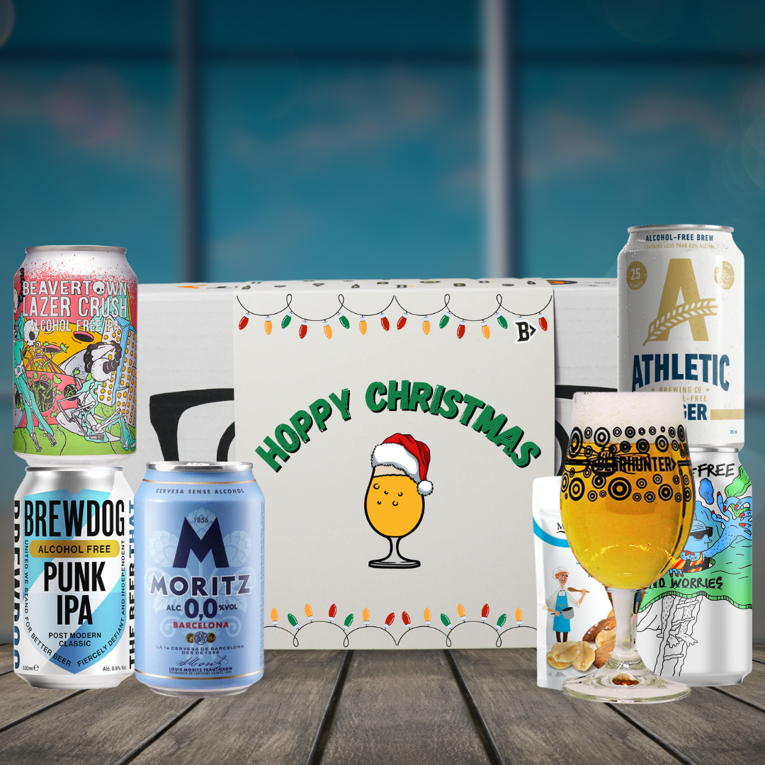 Craft Beer Gift Set with Glass - IPA, Pale Ale, Lager (5 x 330ml Cans)
