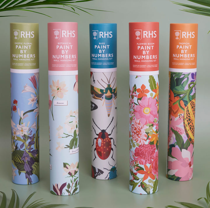 Exotic Floral Paint By Numbers Kit