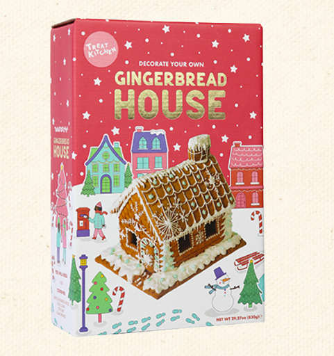 Festive Gingerbread House Kit