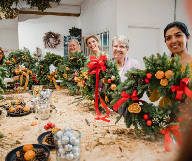 Christmas Wreath Decorating Workshop