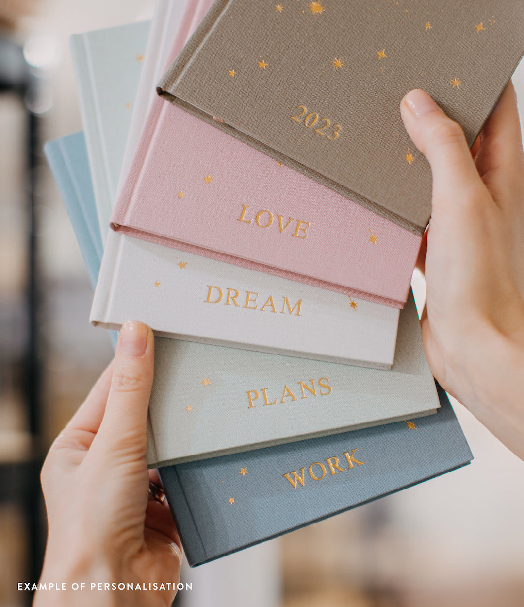 Starry Lined Notebook
