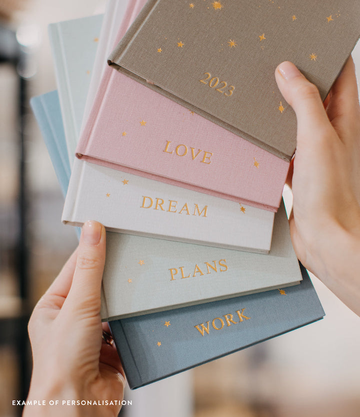 Starry Lined Notebook