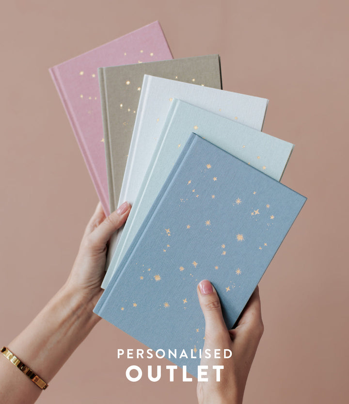 Starry Lined Notebook