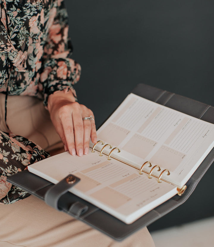Weekly Ring Binder Planner Set