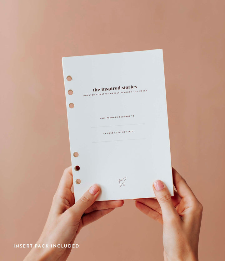Weekly Ring Binder Planner Set