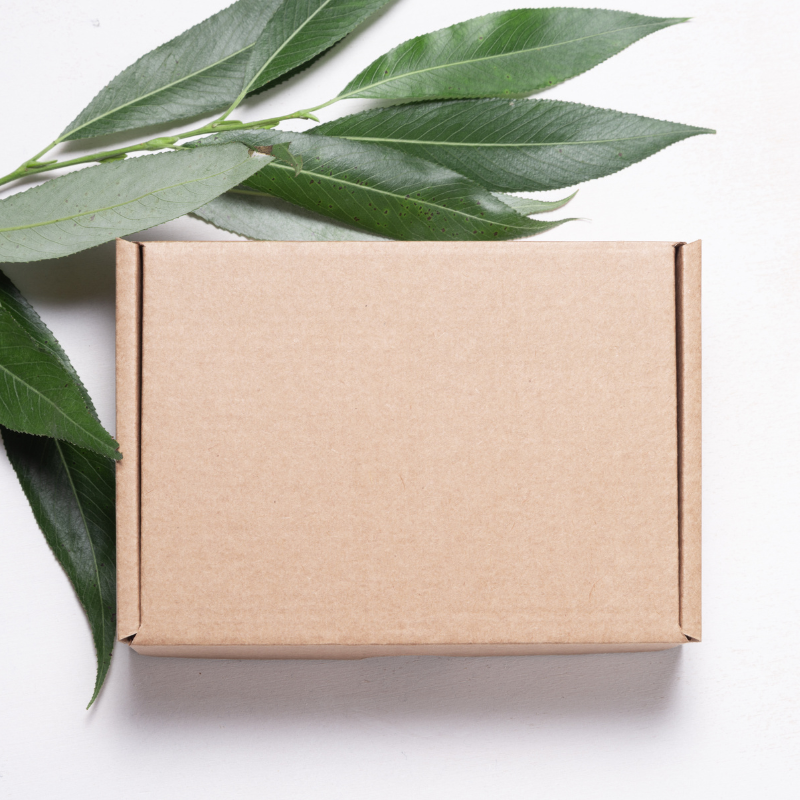 Eco-Friendly White Kraft Box