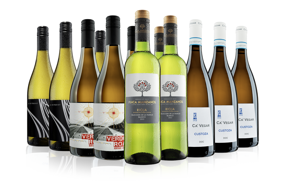 Luxury White Wine Selection