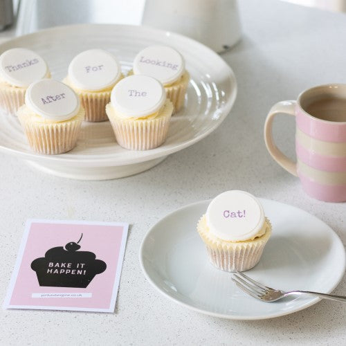 Sweet Message Cupcakes