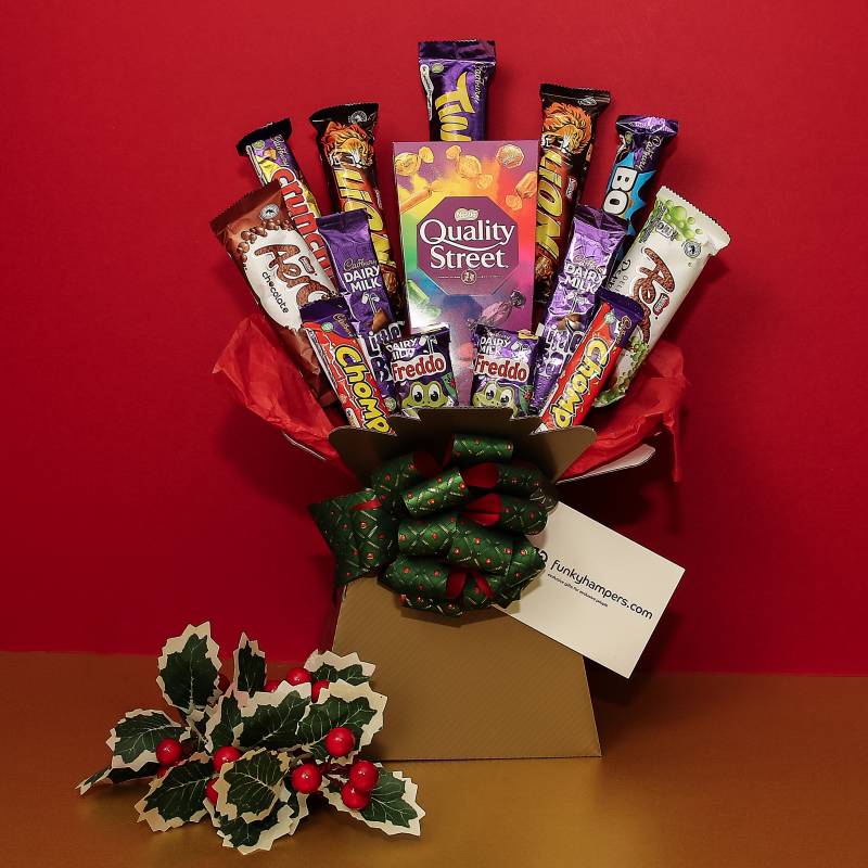 Delightful Christmas Chocolate Bouquet