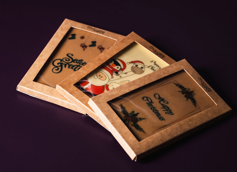 Chocolate Christmas Card