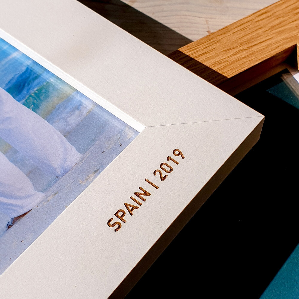 Personalised Wooden Picture Frame 6x4